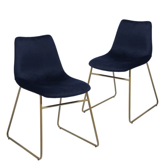 Outlet โ Silver Orchid Calhoun 5-Piece Dining Set Dark Blue ๐งจ 10 Outlet โ Silver Orchid Calhoun 5-Piece Dining Set Dark Blue ๐งจ - Image 8