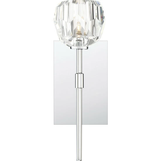 Budget ✔️ Silver Orchid Kholodnaya Polished Chrome 1-light Vanity Light - Polished Chrome ⭐ 5 Budget ✔️ Silver Orchid Kholodnaya Polished Chrome 1-light Vanity Light - Polished Chrome ⭐ - Image 3