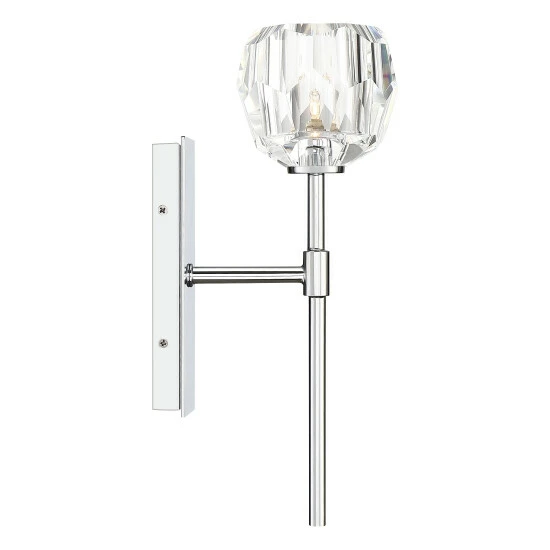 Budget ✔️ Silver Orchid Kholodnaya Polished Chrome 1-light Vanity Light - Polished Chrome ⭐ 6 Budget ✔️ Silver Orchid Kholodnaya Polished Chrome 1-light Vanity Light - Polished Chrome ⭐ - Image 4