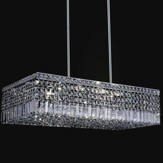 Wholesale đ Silver Orchid Evans 10-light Chrome Chandelier đ