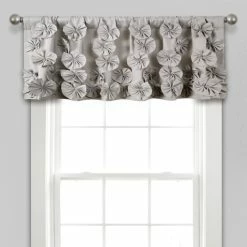 Cheapest 🔥 Silver Orchid Turpin Window Curtain Valance - 18" X 52" - 18" X 52" Blush 😀