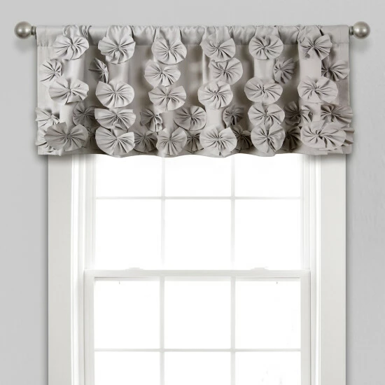 Cheapest ๐ฅ Silver Orchid Turpin Window Curtain Valance - 18" X 52" - 18" X 52" Blush ๐