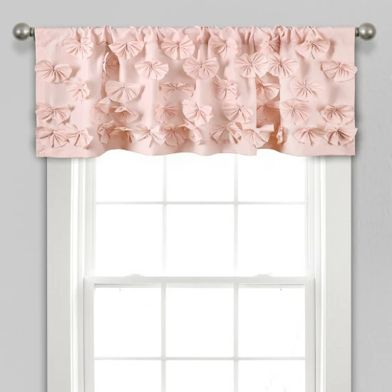 Cheapest ๐ฅ Silver Orchid Turpin Window Curtain Valance - 18" X 52" - 18" X 52" Blush ๐ - Image 7