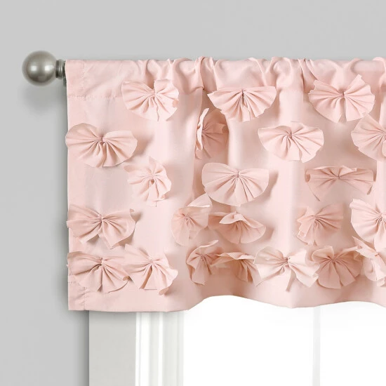 Cheapest ๐ฅ Silver Orchid Turpin Window Curtain Valance - 18" X 52" - 18" X 52" Blush ๐ - Image 8