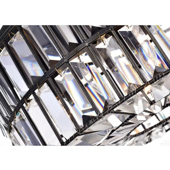 Hot Sale 𤊠Silver Orchid Taylor Crystal Glass Prism Flush Mount Chandelier đ - Image 5