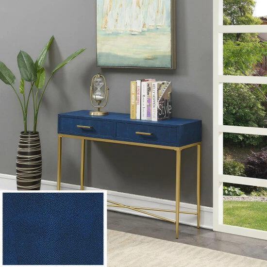 Flash Sale ๐ Silver Orchid Console Table Gray/gold โญ - Image 2