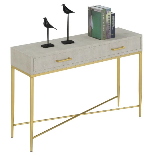 Flash Sale ๐ Silver Orchid Console Table Gray/gold โญ - Image 6