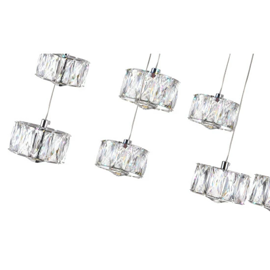 Budget 🥰 Silver Orchid Benedict LED Crystal Chandelier With Chrome Finish 🥰 - Image 2