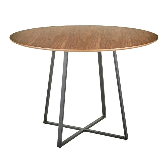 Brand new đ Silver Orchid Pugo 43" Black Dining Table Walnut Wood âď¸ - Image 2