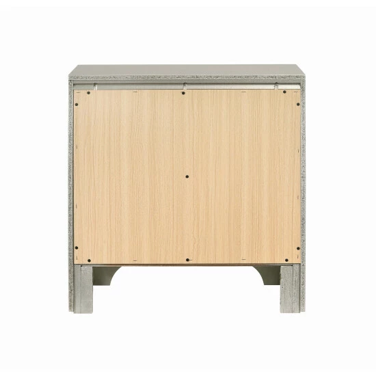 Best deal ๐ฅ Silver Orchid Anderson Metallic Sterling 2-drawer Nightstand ๐ - Image 5