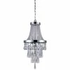 Best deal 😉 Silver Orchid Kersten Chrome 3-light Beaded Crystal Chandelier 🎉