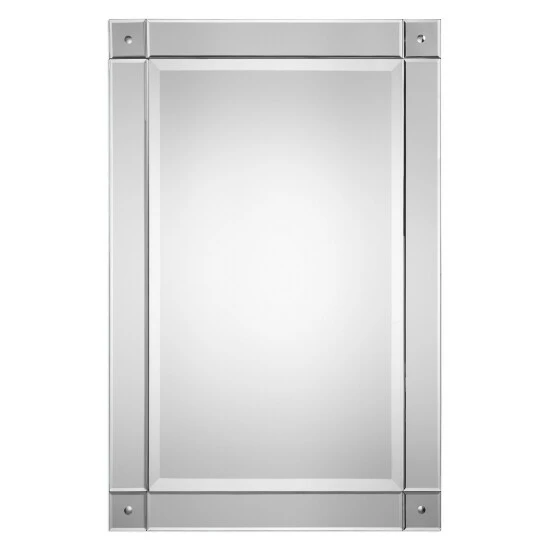 Best Sale ๐ Silver Orchid Bowers Rectangular Mirror โญ