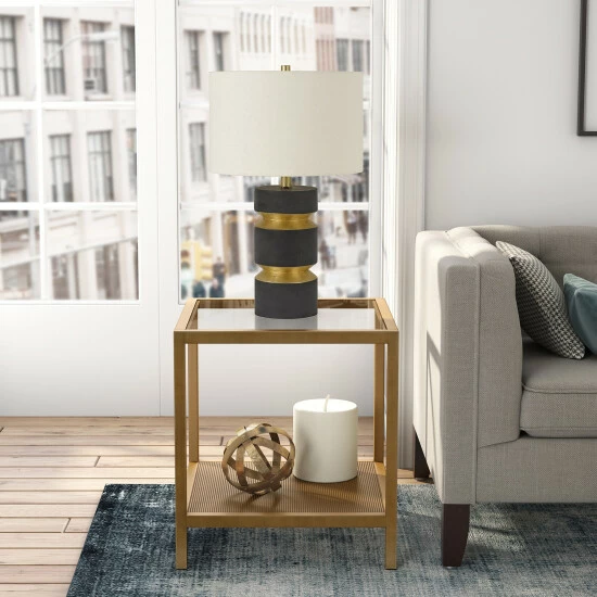 Discount âď¸ Silver Orchid Furth Brass Side Table đ - Image 7