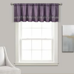 Buy 🔥 Silver Orchid Viby Faux Silk Night Sky Window Valance - 84x18 White & Silver 🎁 -Silver Orchid Shop unnamed file 2521