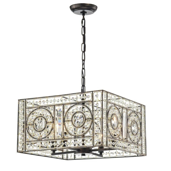 Flash Sale â Silver Orchid Lang 4-light Crystal Chandelier đ - Image 2