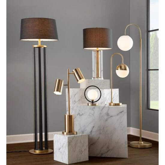 Buy â¤ď¸ Silver Orchid Mariska Floor Lamp đ - Image 2