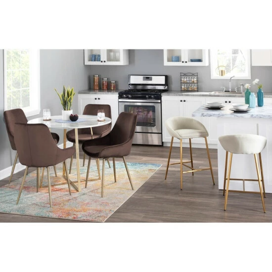 Top 10 ๐ Silver Orchid Alba Velvet Chair (Set Of 2) - N/A Blue ๐ - Image 2