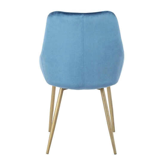 Top 10 ๐ Silver Orchid Alba Velvet Chair (Set Of 2) - N/A Blue ๐ - Image 6