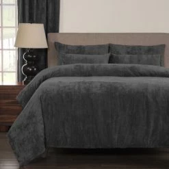 Promo ❤️ Silver Orchid Powell Pewter Soft 6-piece Duvet Cover Set 💯