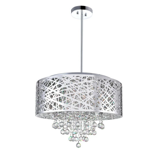 Best Pirce đ Silver Orchid Hamilton Chrome 9-light Chandelier đ
