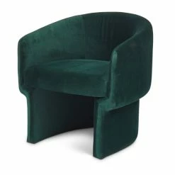 Buy 🛒 Silver Orchid Lyell Velvet Accent Chair Black 👍