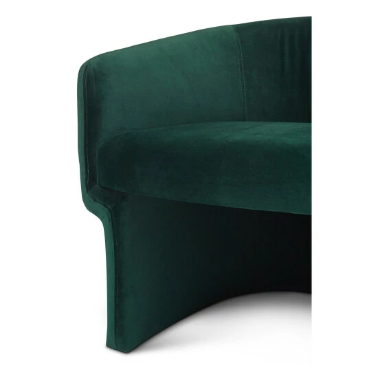 Buy đ Silver Orchid Lyell Velvet Accent Chair Black đ - Image 5