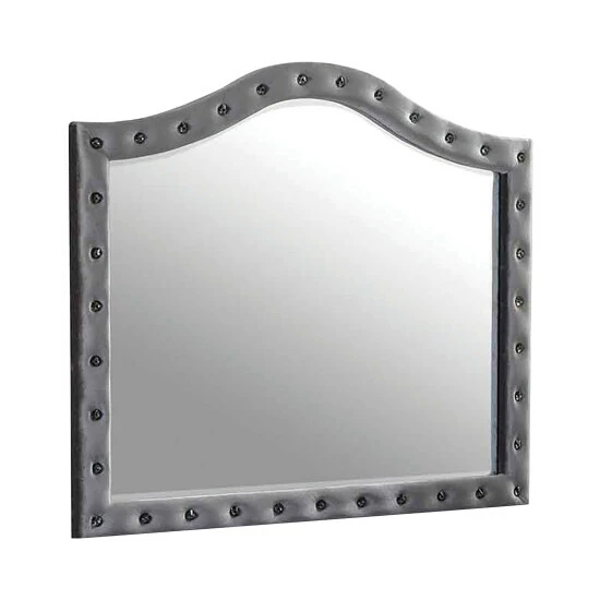 Cheap ⨠Silver Orchid Viby Grey Metallic đ Dresser Mirror đ