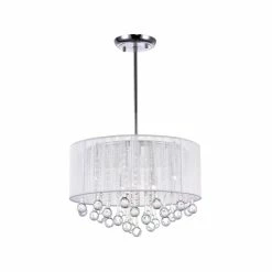 Best Pirce 👍 Silver Orchid Ilyinsky 6-light Chandelier With Chrome Finish 💯