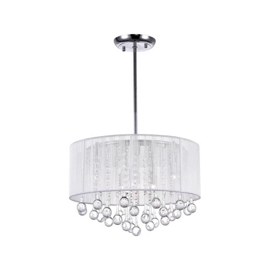 Best Pirce 👍 Silver Orchid Ilyinsky 6-light Chandelier With Chrome Finish 💯