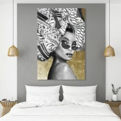 Best Pirce 😍 Silver Orchid 'Goddess Of Tigris' Wall Art Canvas Print 👍