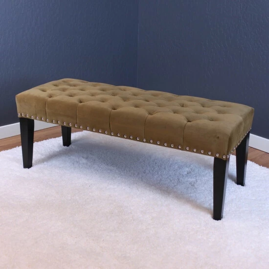 New âď¸ Silver Orchid Orla Velvet Bench Ink Navy đ - Image 6