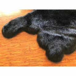 Coupon 🤩 Silver Orchid Spangsfeldt Luxurious Faux Bearskin Pelt Shag Area Rug White W/black Tips 🔔 -Silver Orchid Shop unnamed file 2908