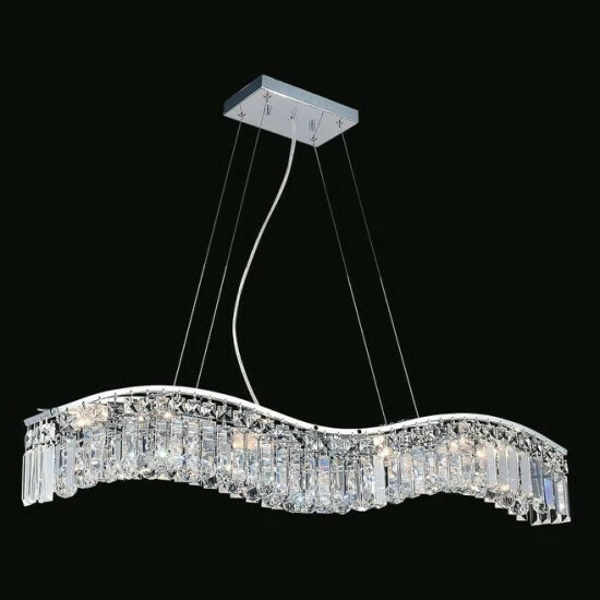 Top 10 ๐ Silver Orchid Cooper 7-light Chandelier With Chrome Finish ๐งจ - Image 3
