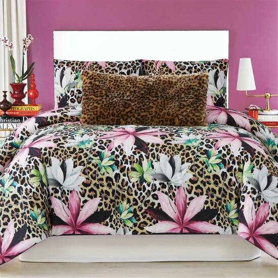 Cheap 🔥 Silver Orchid Sima Floral 3-piece Duvet Cover Set ✨ - Image 2