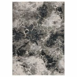 Brand new ✨ Silver Orchid Pugo Abstract Black/ Gray Area Rug 👍 -Silver Orchid Shop unnamed file 2929