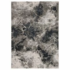 Brand new ✨ Silver Orchid Pugo Abstract Black/ Gray Area Rug 👍 -Silver Orchid Shop unnamed file 2933