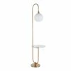 Cheap 🌟 Silver Orchid Trombone Tray Table Floor Lamp Gold ✔️