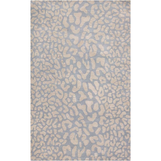 Cheapest โจ Silver Orchid Michel Hand-tufted Jungle Animal Print Wool Area Rug Teal ๐ - Image 5