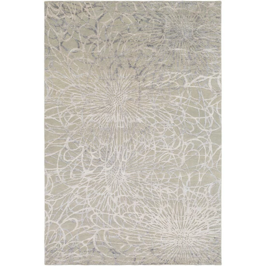 Outlet 🤩 Silver Orchid Billings Hand Knotted Indoor Area Rug Gold 🔥 - Image 5