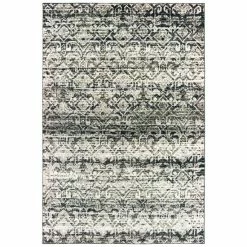 Budget ✨ Silver Orchid Burns Distressed Tribal Grey/ Ivory Area Rug Grey/ivory 🎁