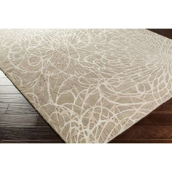 Flash Sale โญ Silver Orchid Billings Hand Knotted Indoor Area Rug Charcoal ๐ - Image 6