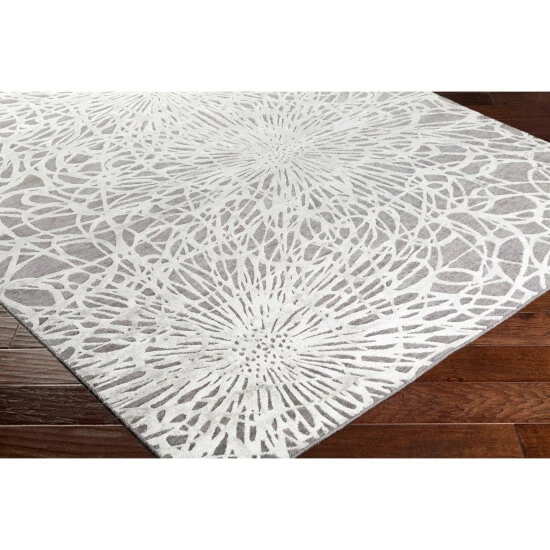 Flash Sale โญ Silver Orchid Billings Hand Knotted Indoor Area Rug Charcoal ๐ - Image 8