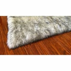 Wholesale 🌟 Silver Orchid Nansen Luxurious Faux Sheepskin Square Shape Shag Area Rug Black 🎁 -Silver Orchid Shop unnamed file 3140