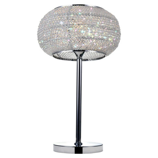 Flash Sale đ Silver Orchid Turpin 1-light Table Lamp With Chrome Finish đ
