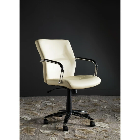 Outlet đ Silver Orchid Kelly Cream Desk Chair - 24" X 28" X 36.4" đĽ