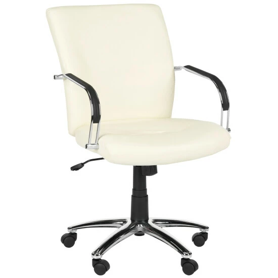 Outlet đ Silver Orchid Kelly Cream Desk Chair - 24" X 28" X 36.4" đĽ - Image 3