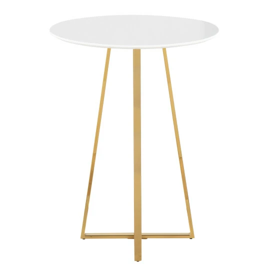 Deals â¤ď¸ Silver Orchid Pugo Haid Counter Table Black Wood đ - Image 4