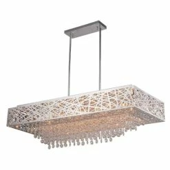 Top 10 🎁 Silver Orchid Quirk Chrome 16-light Crystal Chandelier 🎁