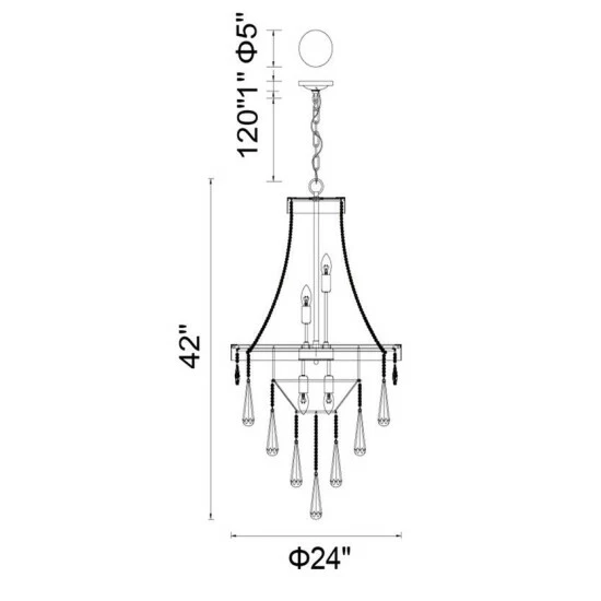 Budget 🧨 Silver Orchid Kersten Chrome 13-light Crystal Chandelier ⭐ - Image 2