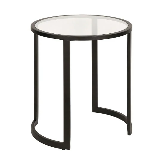 Wholesale đ Silver Orchid Stossel Blackened Bronze Side Table đ - Image 5